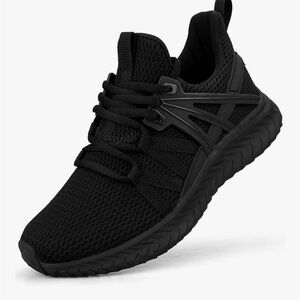 Sleek Black Running Shoes